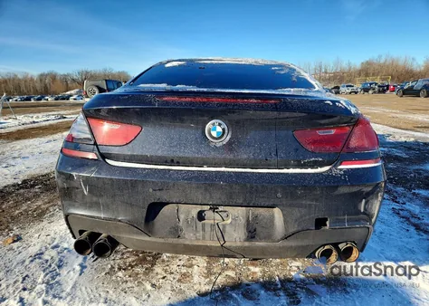 2012 BMW 650 Xi z USA, uszkodzony, nr VIN WBALX5C50CC894529